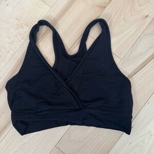 Kindred Bravely Racerback Nursing Bra Black Size Large‎